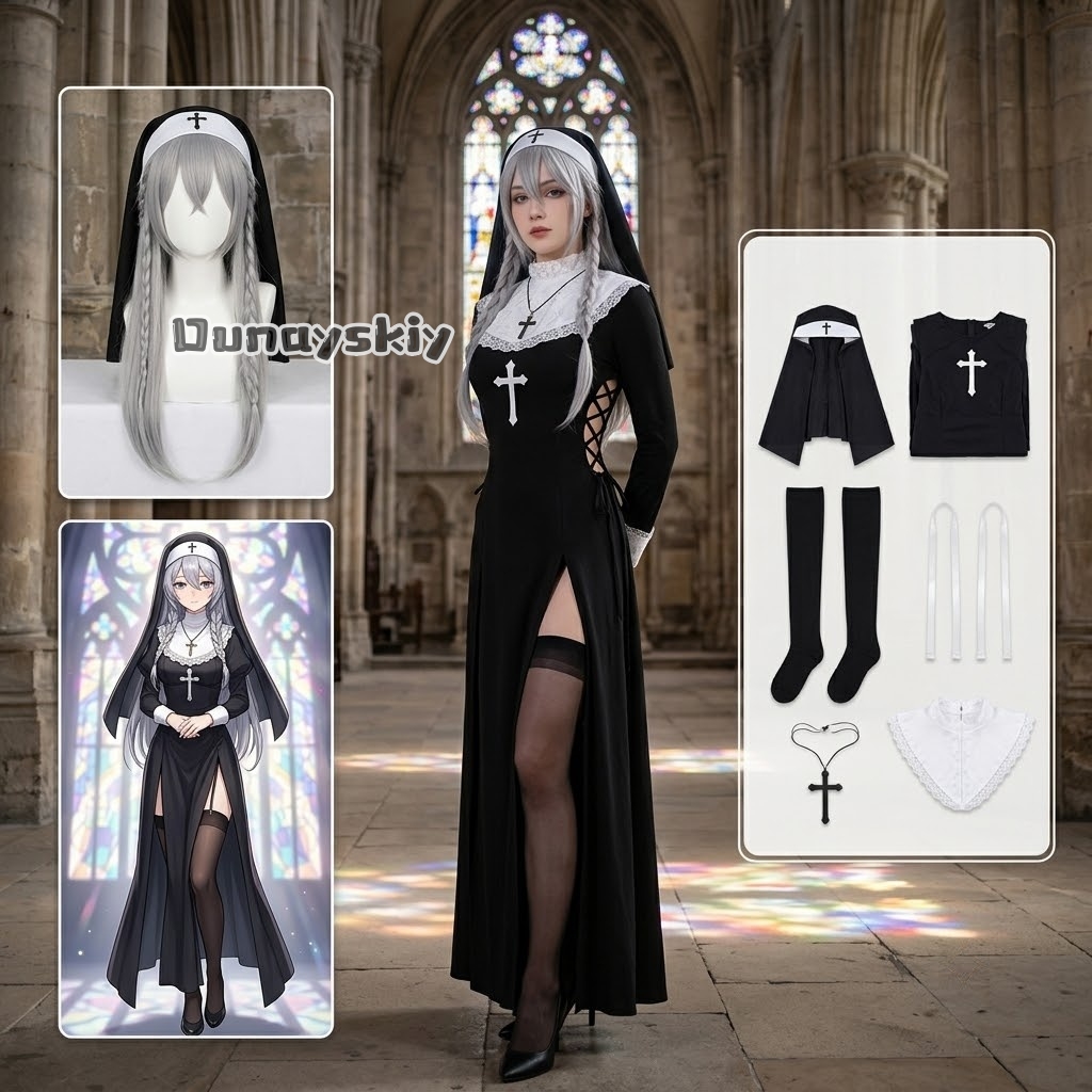 KS*06Original Nun Cos Outfit B - Photography Japanese review and price