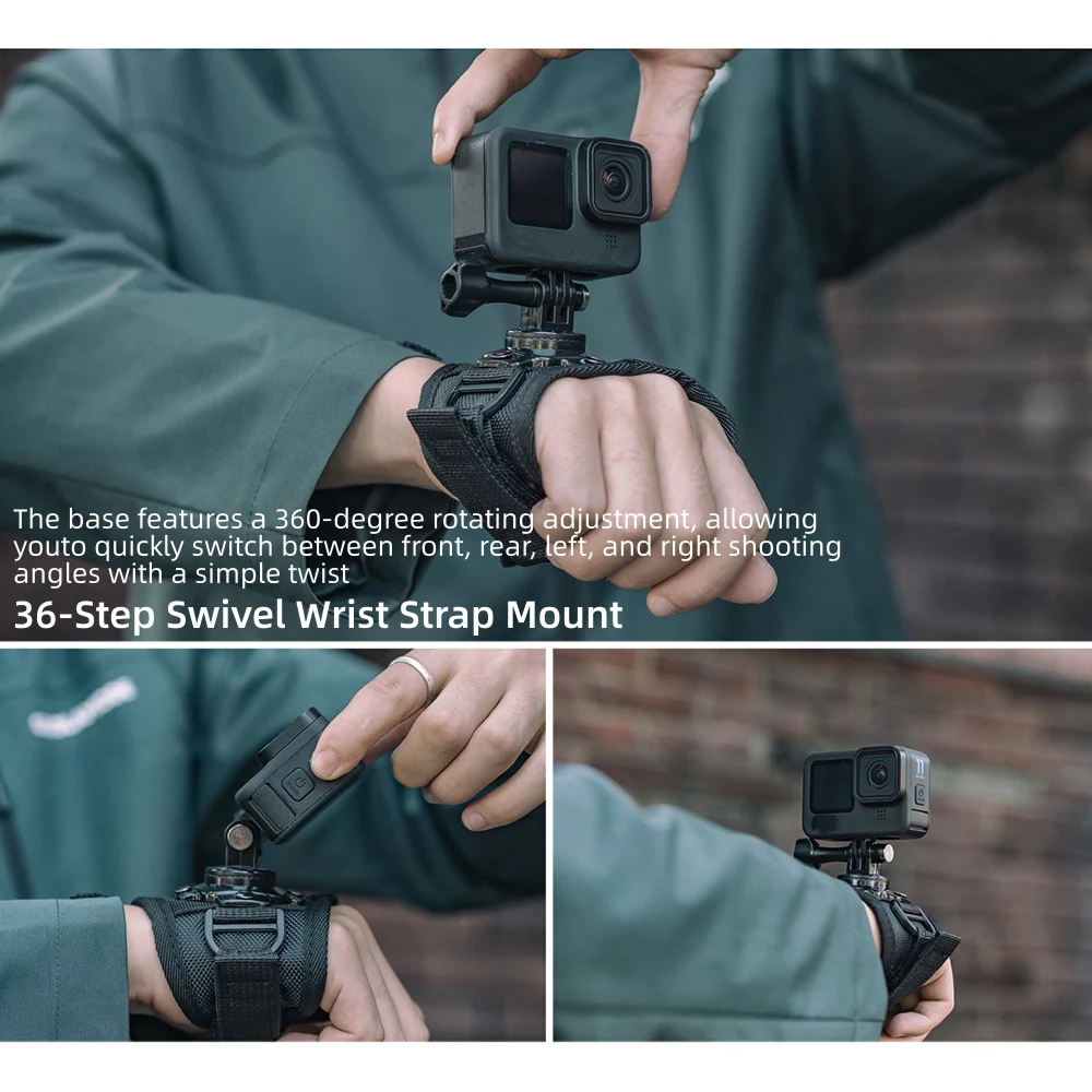 Adjustable Wrist Mount for GoP - Camera Wrist Strap review and price