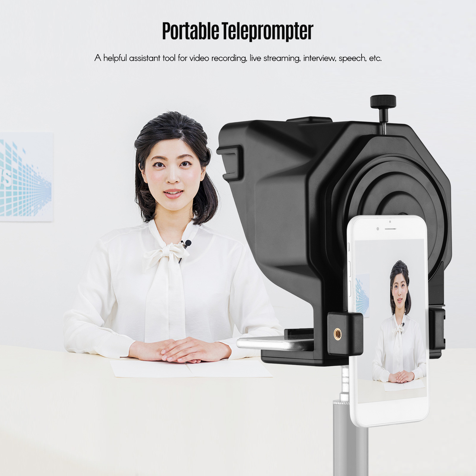 Andoer Portable Smartphone Tel - Photography Prompt review and price