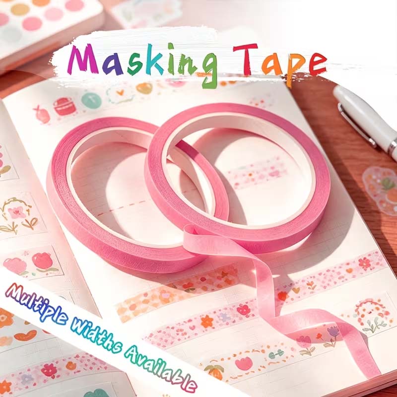 3/6Rolls Pink Fine Line Maskin - Photography Design review and price