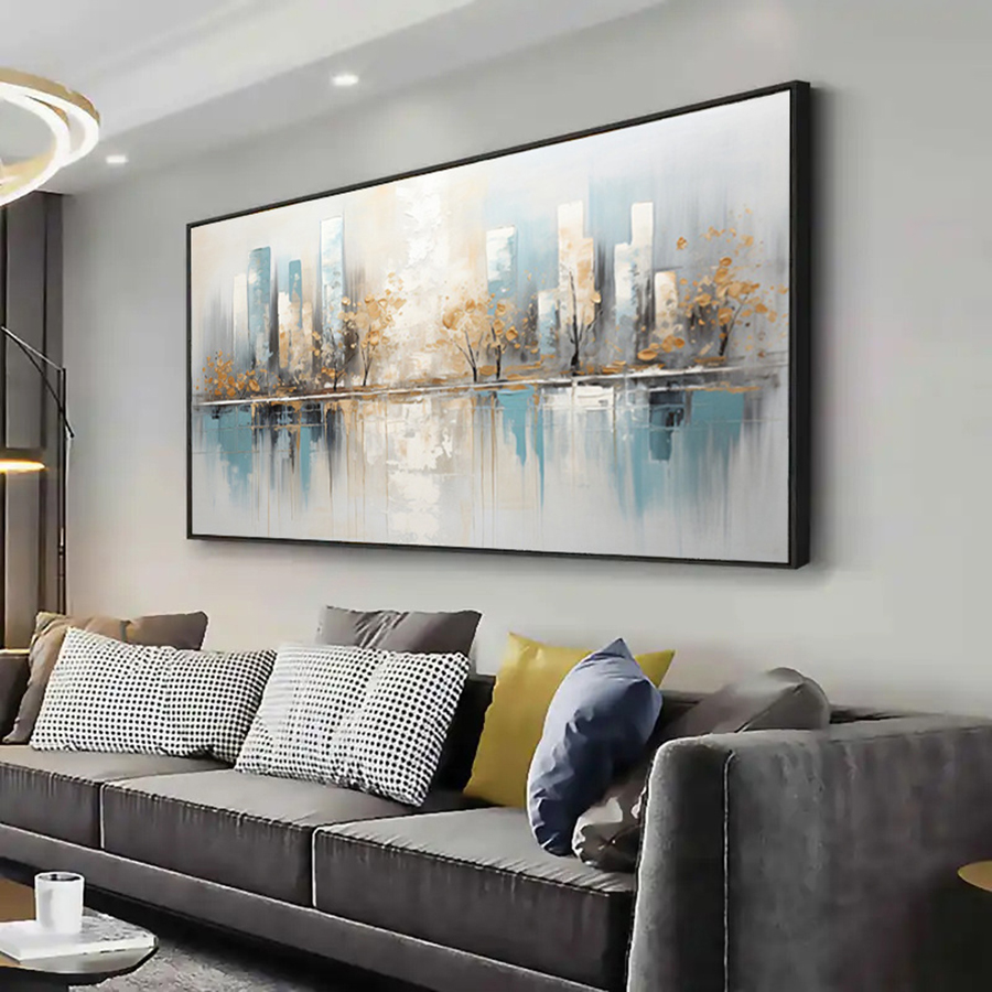 Frameless Modern Abstract Canv - Photography Geometry review and price