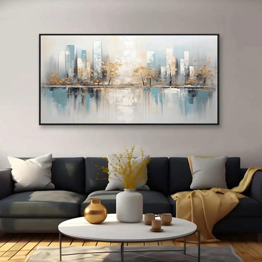Frameless Modern Abstract Canv - Photography Geometry review and price