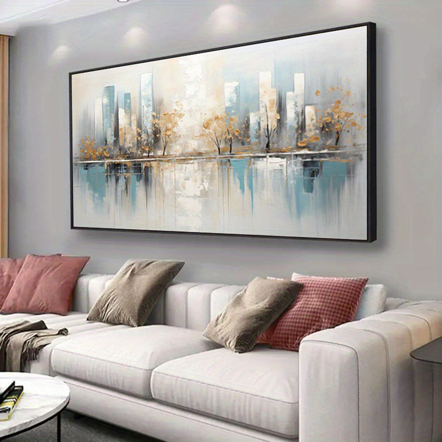 Frameless Modern Abstract Canv - Photography Geometry review and price