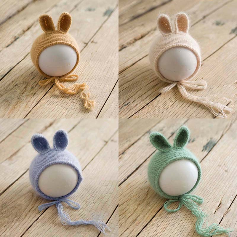 Knitted Rabbit Hat Newborn Pho - Photography Cheat Sheet review and price