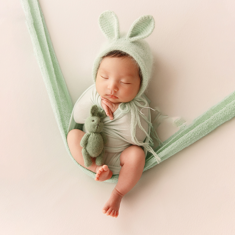 Knitted Rabbit Hat Newborn Pho - Photography Cheat Sheet review and price