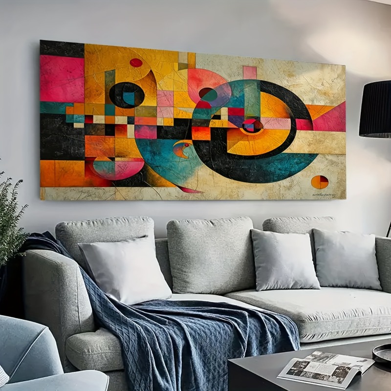 Large Frameless Modern Abstrac - Photography Geometry review and price