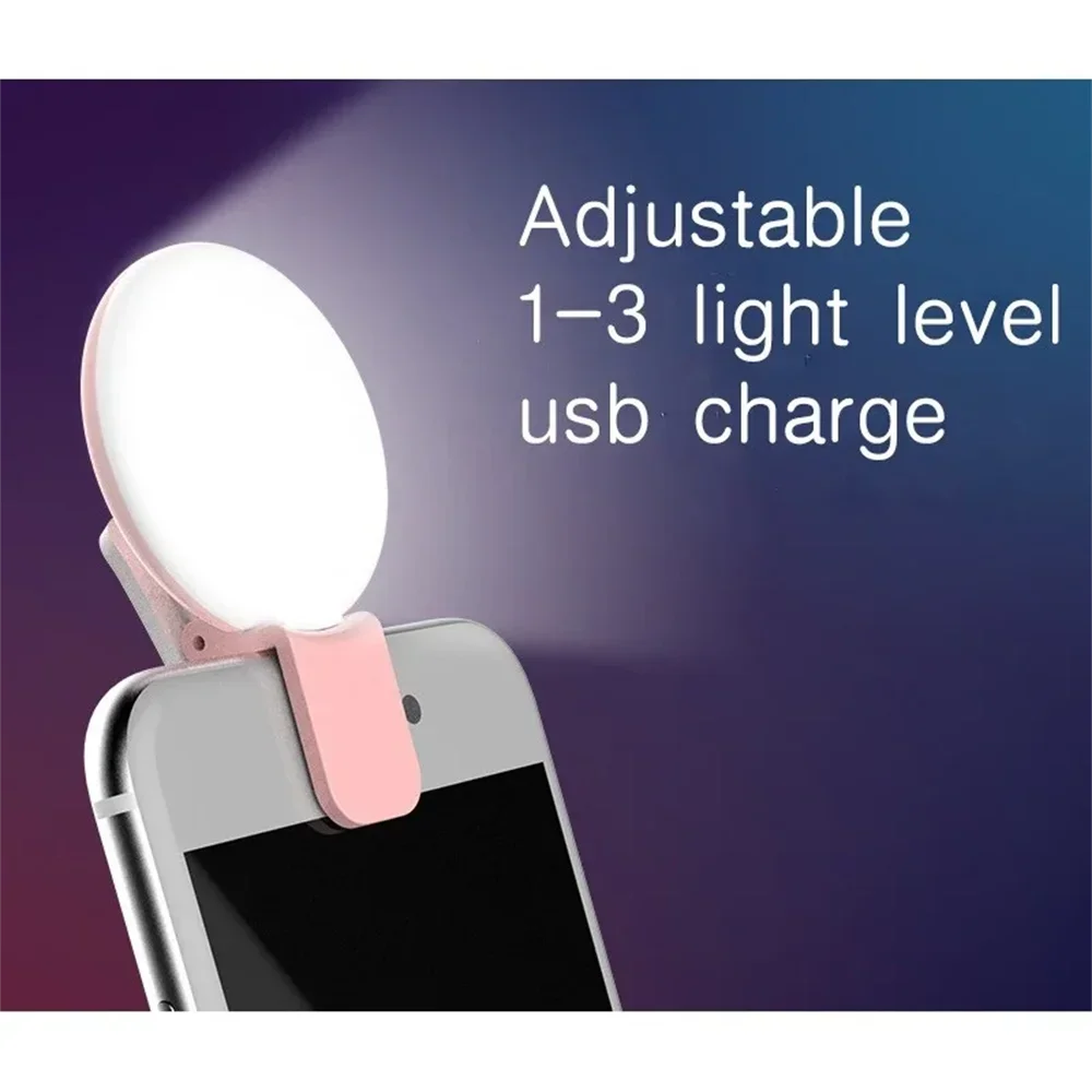 Mini Portable Selfie Ring Ligh - Photography Videos Free review and price