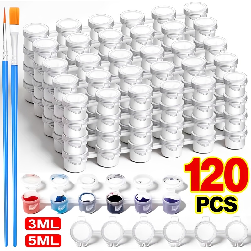 3/5ml Empty Paint Pots with Li - Photography Design review and price
