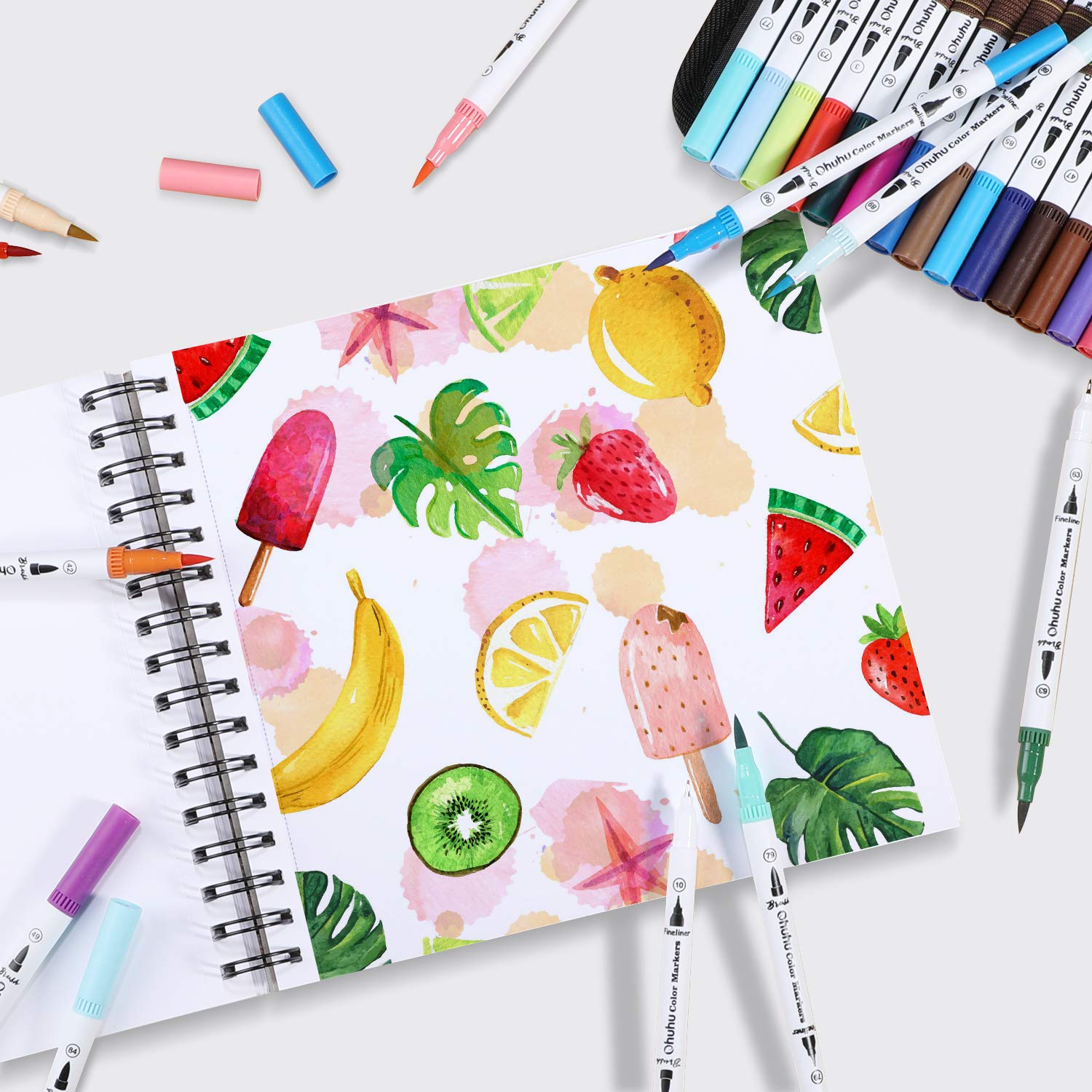 Ohuhu Spiral Bound Marker Pad  - Photography Book review and price