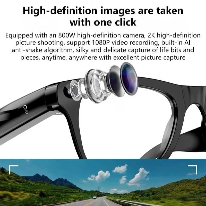 Lenovo Smart AI Glasses HD 8K  - Photography Japanese review and price