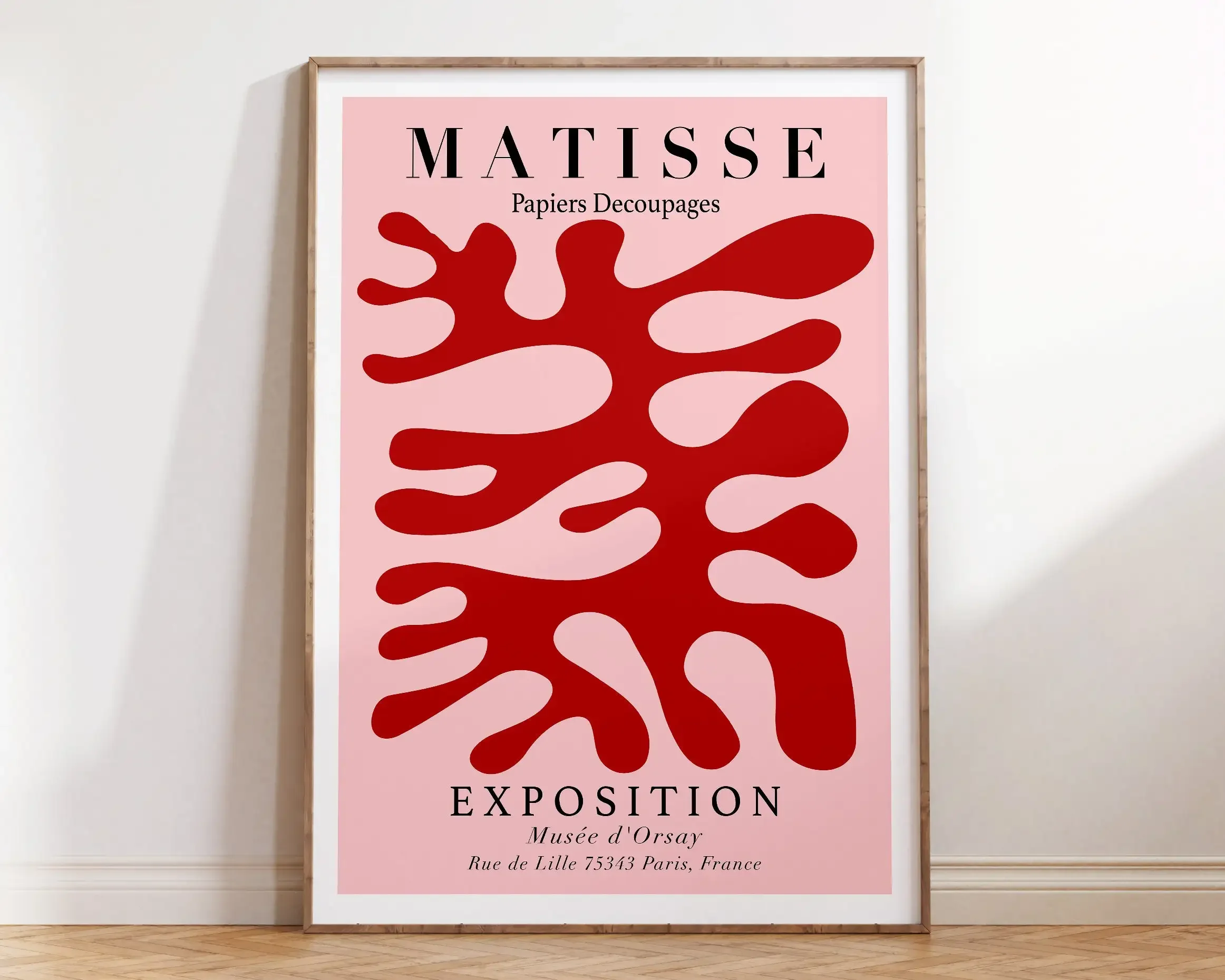 Abstract Flowers Matisse Poste - Photography Geometry review and price