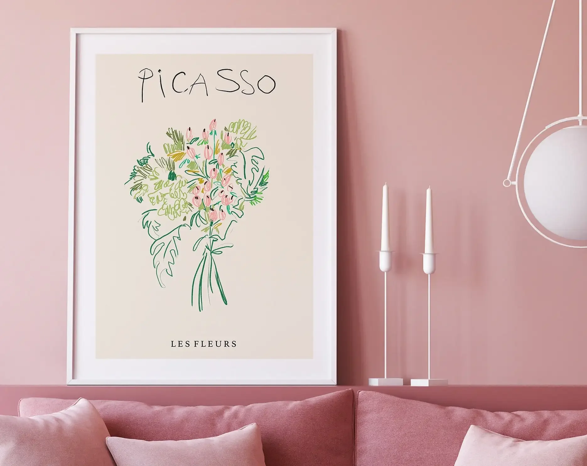 Abstract Flowers Matisse Poste - Photography Geometry review and price